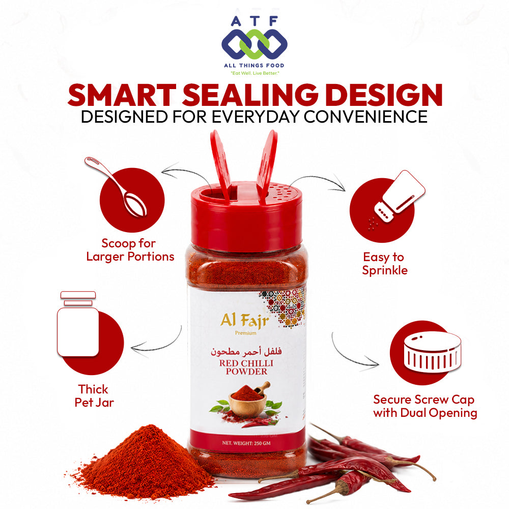 Al Fajr Red Chilli Powder Ground Chilli Spice 250g