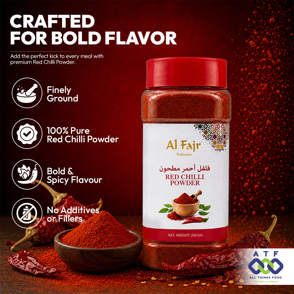 Al Fajr Red Chilli Powder Ground Chilli Spice 250g