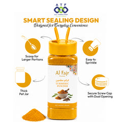 Al Fajr Turmeric Powder 300g Ground Turmeric Spice for Cooking