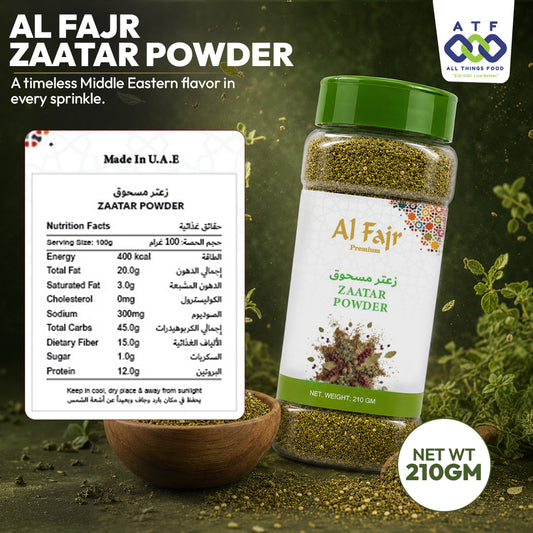 Al Fajr Zaatar Middle Eastern Spice Blend 210g