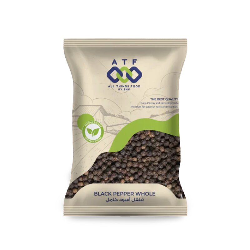 ATF Black Pepper Whole 1KG PKT - SNH Packing