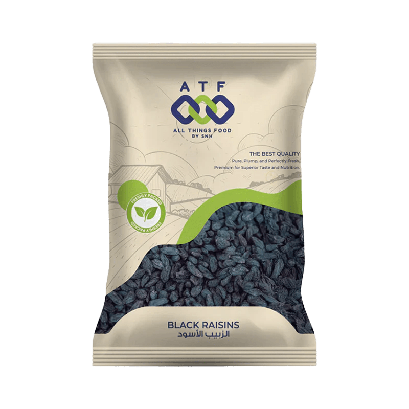 ATF Black Raisins 1kg - SNH Packing