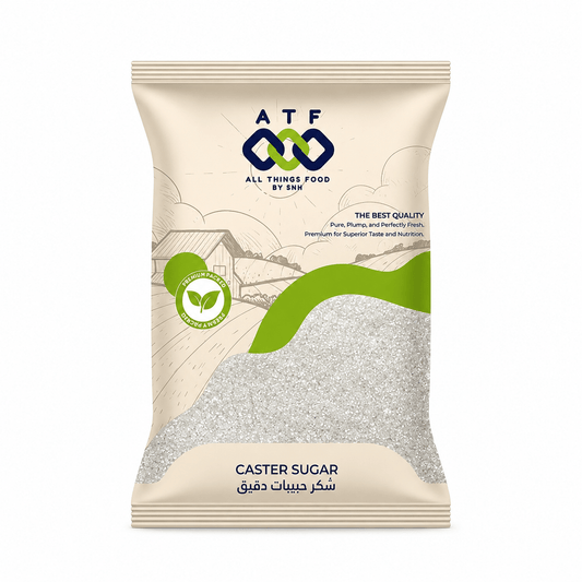 ATF Caster Sugar 1KG Fine Sugar for Baking and Desserts - SNH Packing