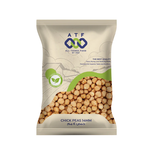 ATF Chick Peas 14MM Extra Large Kabuli Chana 1KG