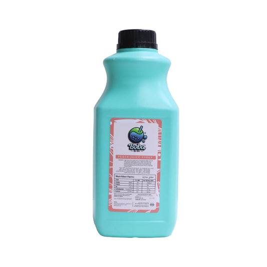 Concentrated Peach Juice Syrup 1.9L | Boba by ATF