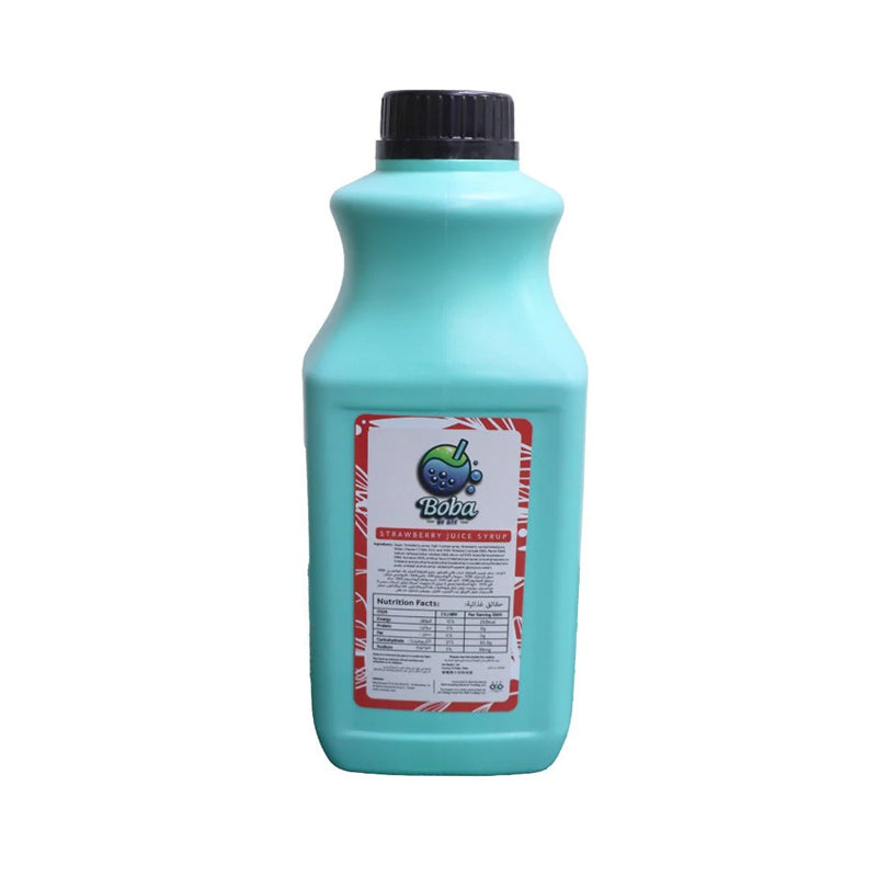 Concentrated Strawberry Juice Syrup 1.9L | Boba by ATF
