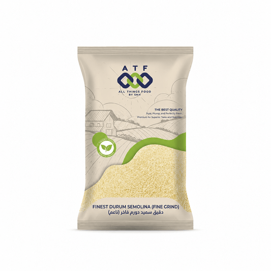 ATF DURUM SEMOLINA FINE (DOUBLE MILLED) 1KG - SNH Packing