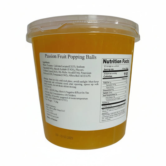 ATF Passion Fruit Popping Boba Taiwanese 3.2KG