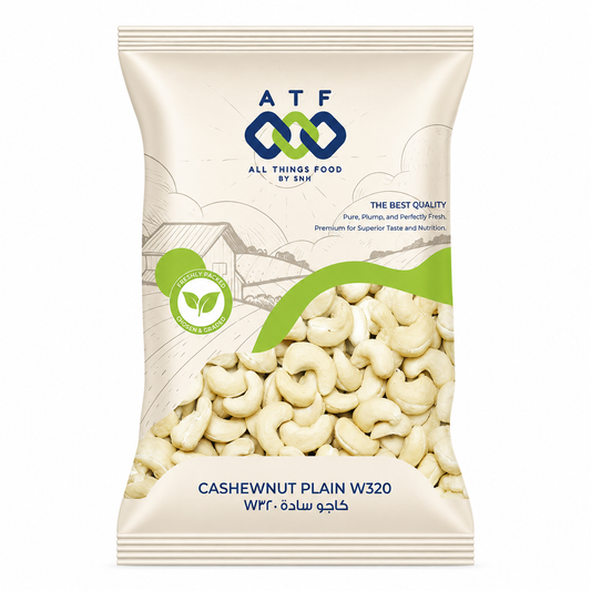 ATF Raw Cashew Nuts W320 Whole Cashews 1KG