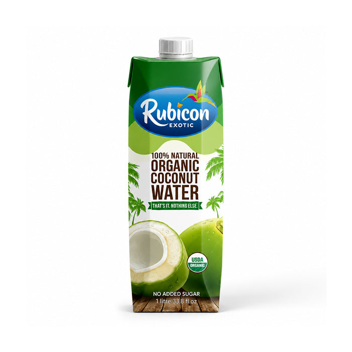 Rubicon Organic Coconut Water 1L Pure Natural Coconut Drink