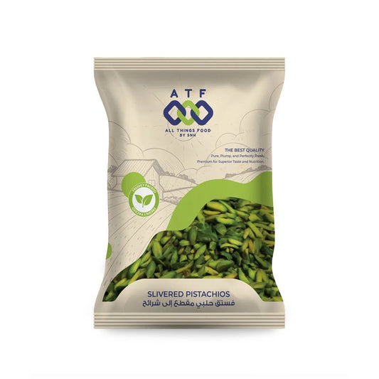 ATF Slivered Pistachios 1KG Premium Pistachio Nuts - SNH Packing