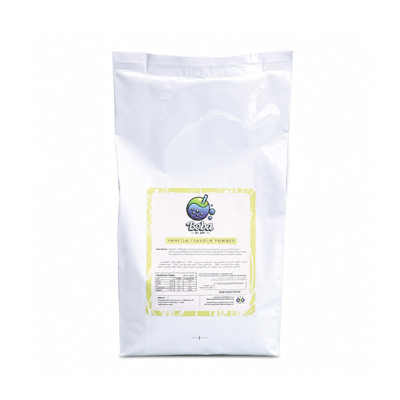 Vanilla Flavor Powder 1KG Premium Bubble Tea & Beverage Mix Boba by ATF