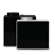 AURASYNC Digital Aroma Diffuser 200ml Black & Silver (U2) | Smart Scent Machine for Home & Office - SNH Packing