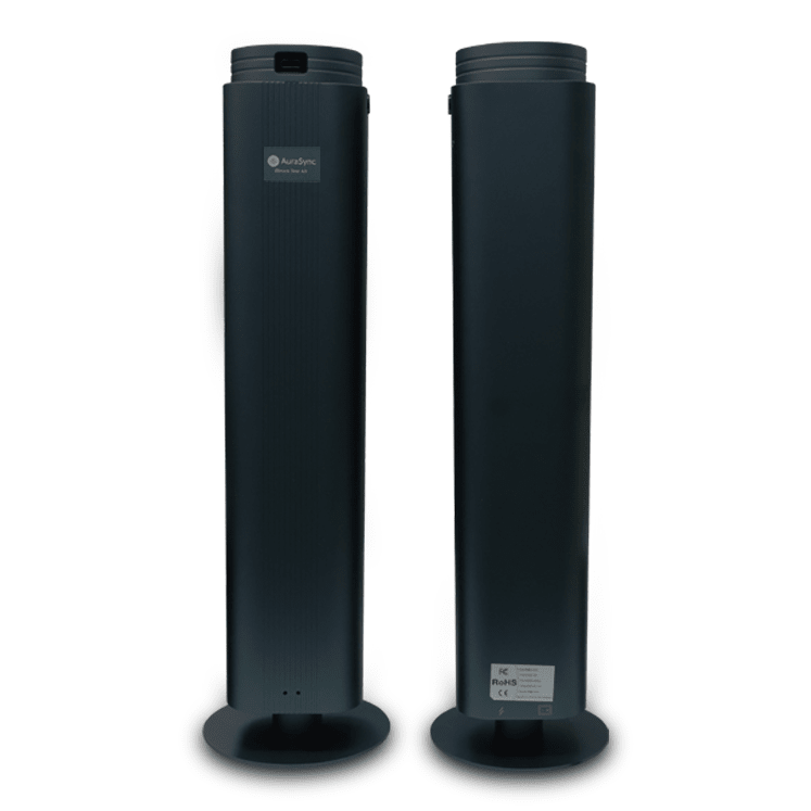 AURASYNC Floor Standing Diffuser 500ml – Grey (F - AIR) | Premium Scent Machine for Home & Office - SNH Packing