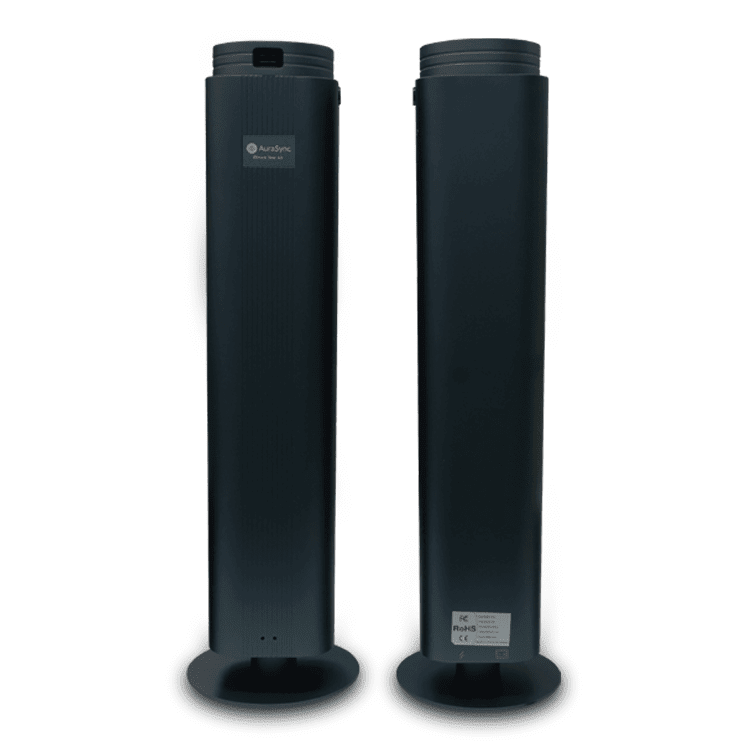 AURASYNC Floor Standing Diffuser 500ml Grey (F-AIR) | Premium Scent Machine for Home & Office - SNH Packing