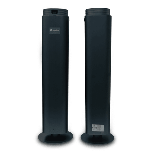 AURASYNC Floor Standing Diffuser 500ml Grey (F-AIR) | Premium Scent Machine for Home & Office - SNH Packing