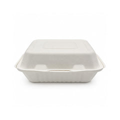 Bagasse Lunch Boxes 5x7 to 9 Inch Biodegradable Food Boxes - SNH Packing