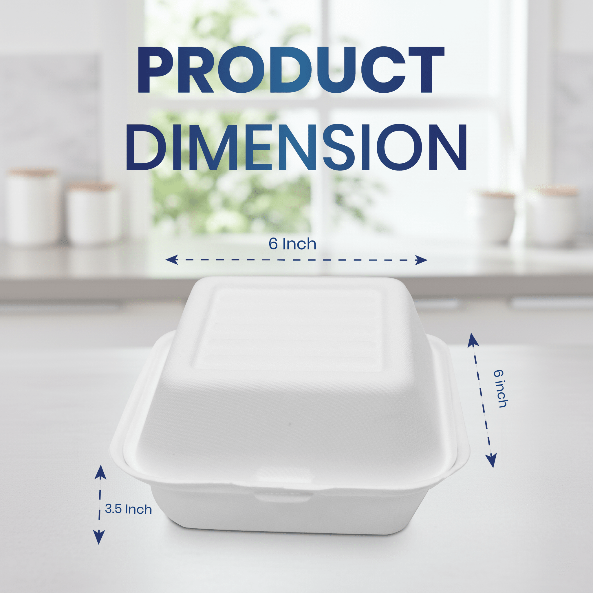 Bagasse Lunch Boxes – Eco - Friendly Biodegradable Disposable Boxes - SNH Packing