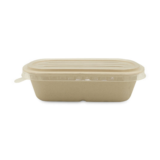 SNH bagasse oval 750ml eco friendly food container UAE