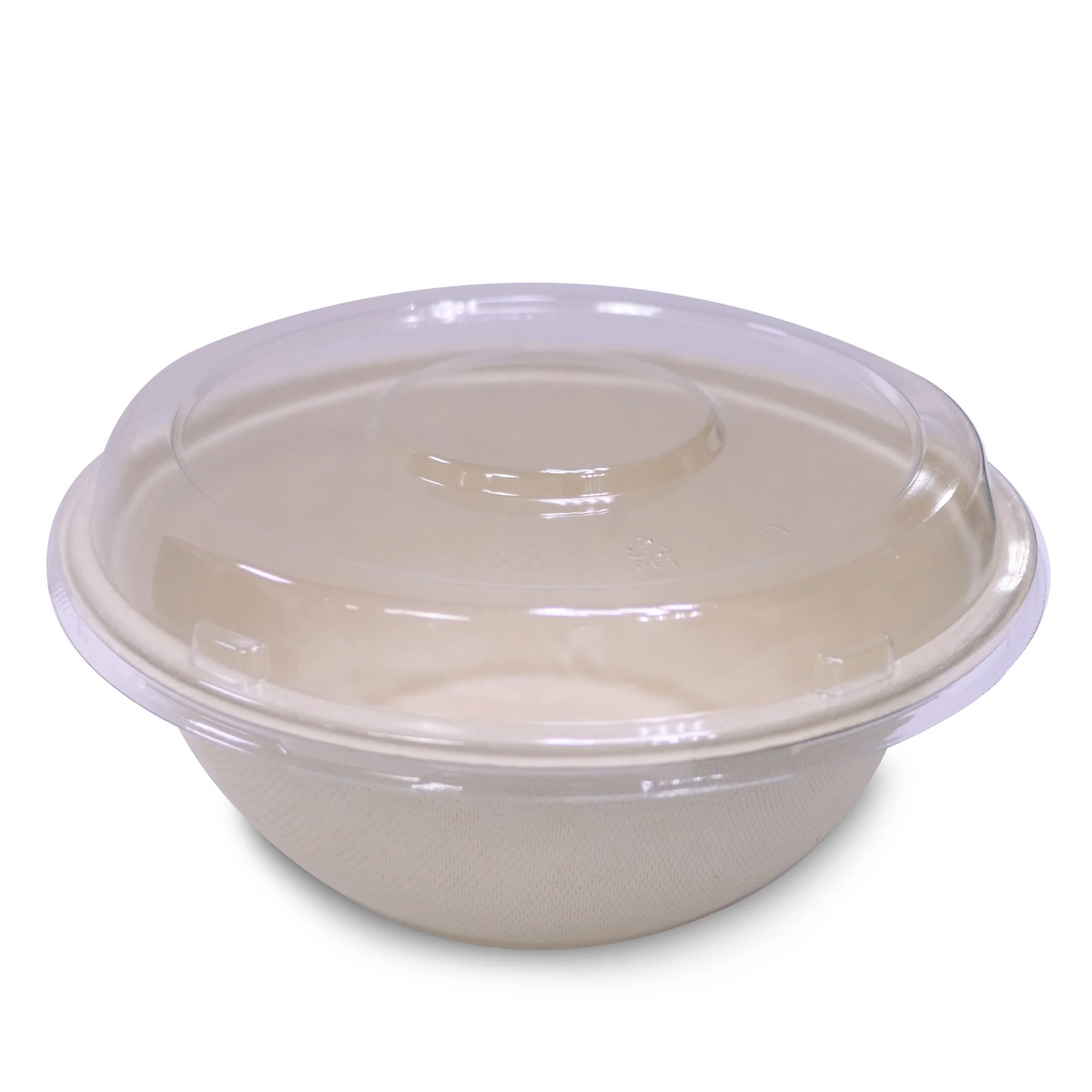 Bagasse Round Bowls with Lids | Eco - Friendly Takeaway Boxes - SNH Packing