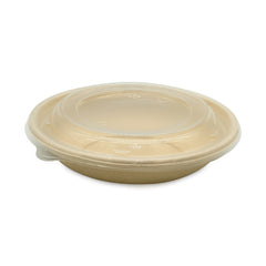 Bagasse Round Containers with PET and PP Lids 12oz to 40oz