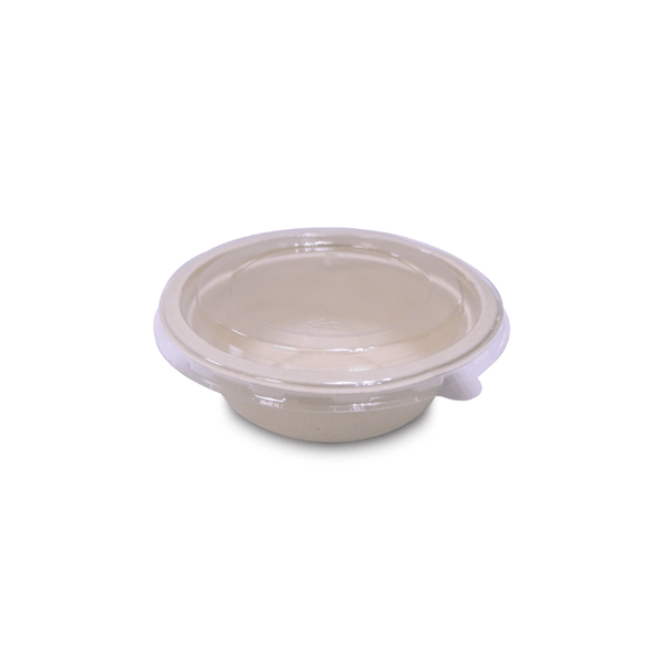 Bagasse Round Containers with Lids | Eco - Friendly - SNH Packing