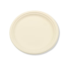 Bagasse Round Plates Eco Friendly Biodegradable - SNH Packing