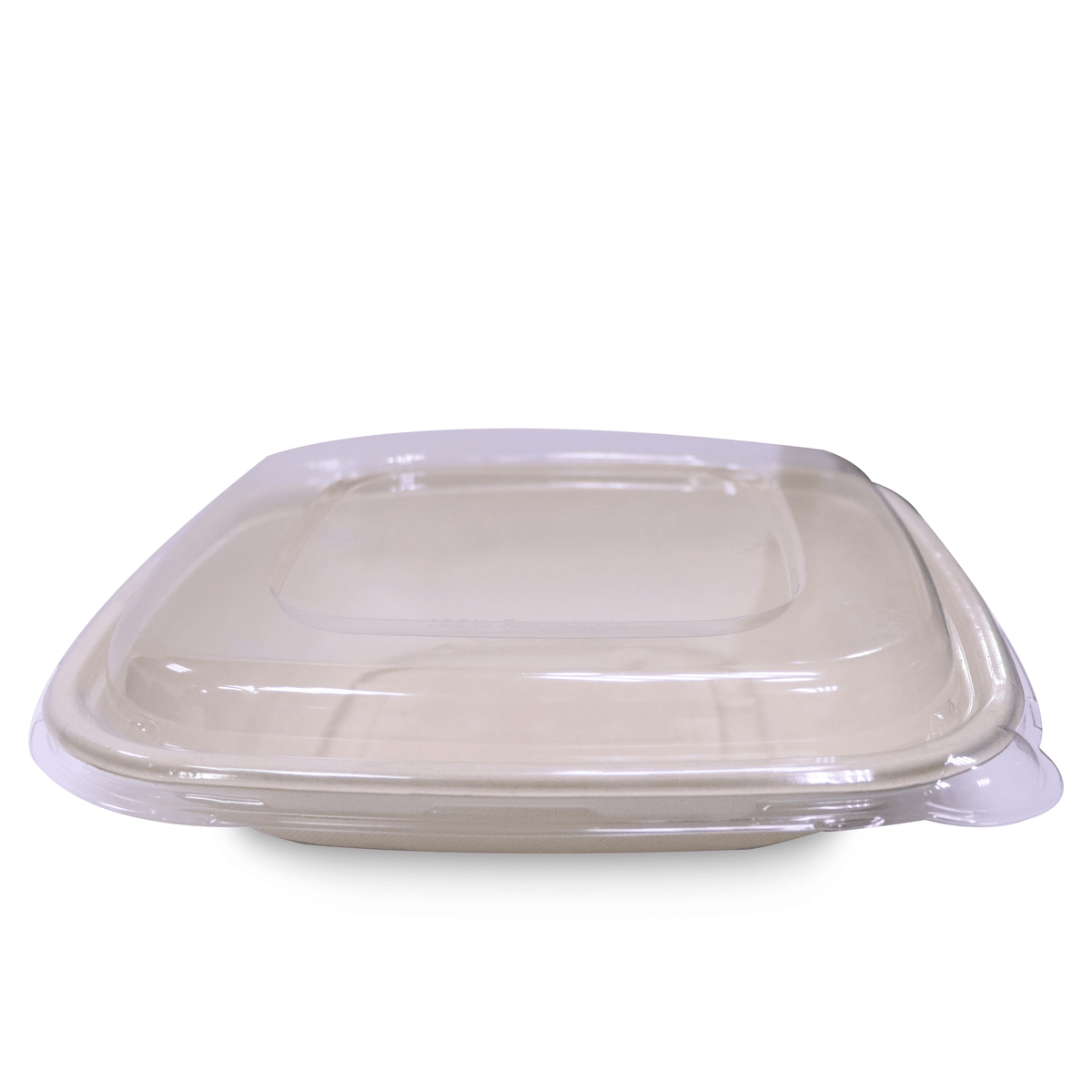 Bagasse Square Containers with PET & PP Lids | Eco Takeaway Boxes - SNH Packing