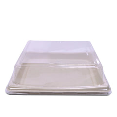 Bagasse Sushi Container with PET Lid | Eco - Friendly Food Packaging - SNH Packing