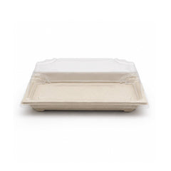 Bagasse Sushi Containers with PET Lids 0.1 to 2.0 - SNH Packing