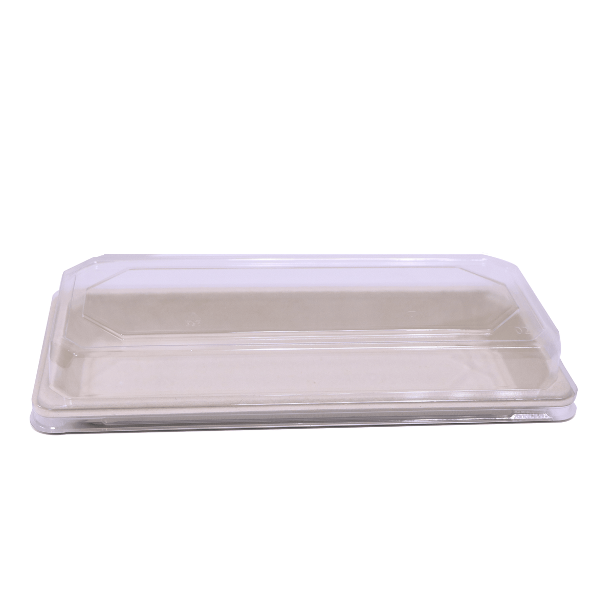 Bagasse Sushi Containers with PET Lids – Eco - Friendly Takeaway Boxes - SNH Packing