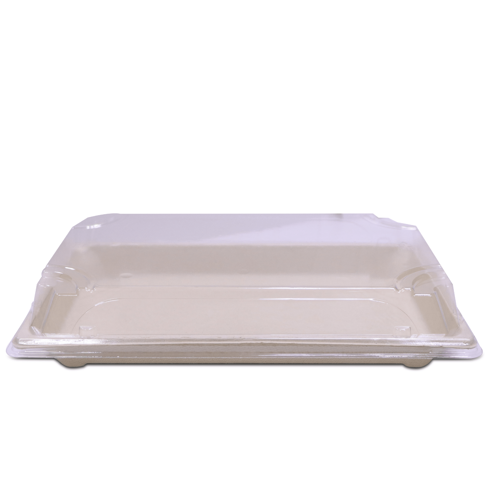 Bagasse Sushi Containers with PET Lids – Eco - Friendly Takeaway Boxes - SNH Packing