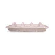 Bagasse Tacos Tray with PP Lid Sustainable Food Packaging
