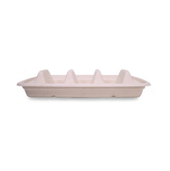 Bagasse Tacos Tray with PP Lid Eco Friendly Food Packaging - SNH Packing