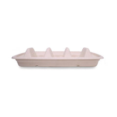 Bagasse Tacos Tray with PP Lid – Eco - Friendly Food Packaging - SNH Packing