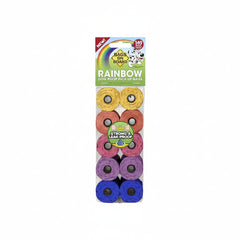Bags On Board Rainbow Dog Poop Bags â€“ 140 Bags - SNH Packing