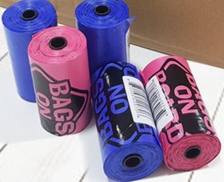 Bags on Board Rainbow Individual Pickup Bags Refill Rolls 1 BOX(60 Nos) - SNH Packing