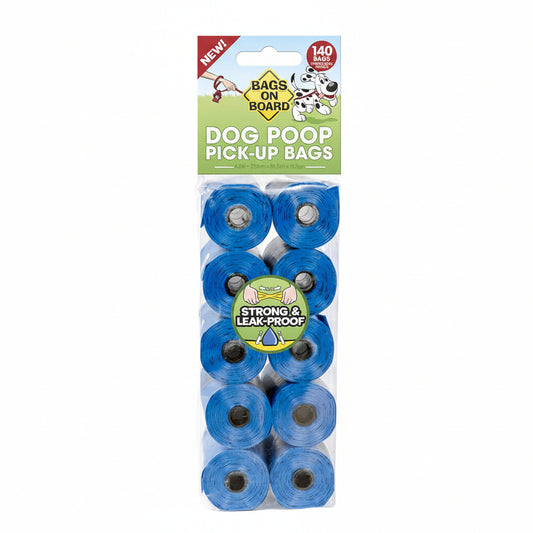 Bags On Board Refill Bags Ã¢â‚¬â€œ Blue Ã¢â‚¬â€œ 140 bags (10Ãƒâ€”14) - SNHÂ Packing
