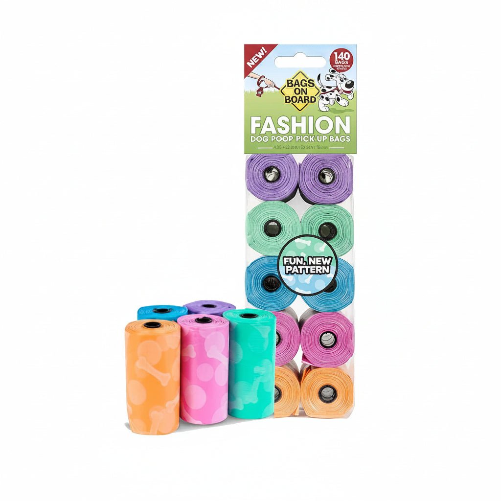 Bags On Board Refill Pack 140 Bags (10 x 14) Fashion Print - SNH Packing