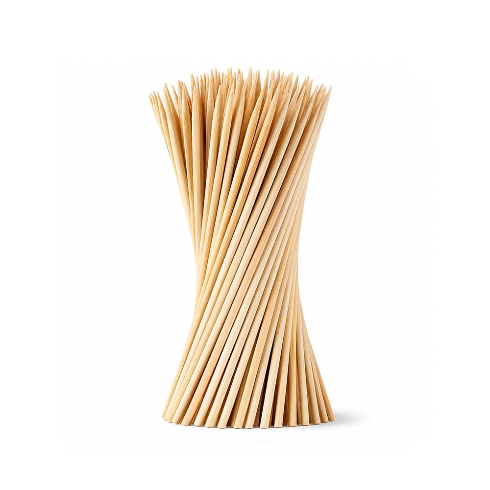 Bamboo Skewer 14 Inch (35cm) – 100 Pieces | Bulk BBQ & Catering Skewers UAE - SNH Packing
