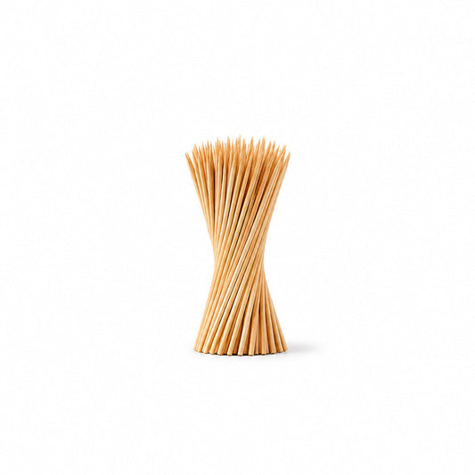 Bamboo Skewers 3 to 14 Inch 100 Pieces Natural Bamboo - SNH Packing