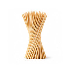 Bamboo Skewers 3 to 14 Inch 100 Pieces Natural Bamboo - SNH Packing
