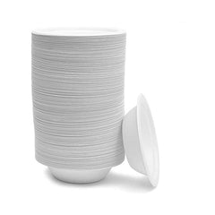 Biodegradable Bowl White 12 OZ Eco Friendly Disposable - SNH Packing