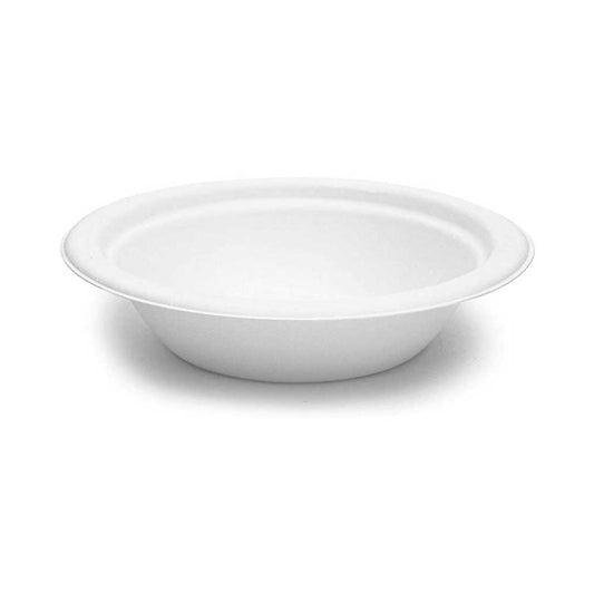 Biodegradable Bowl White 12 OZ Eco Friendly Disposable - SNH Packing