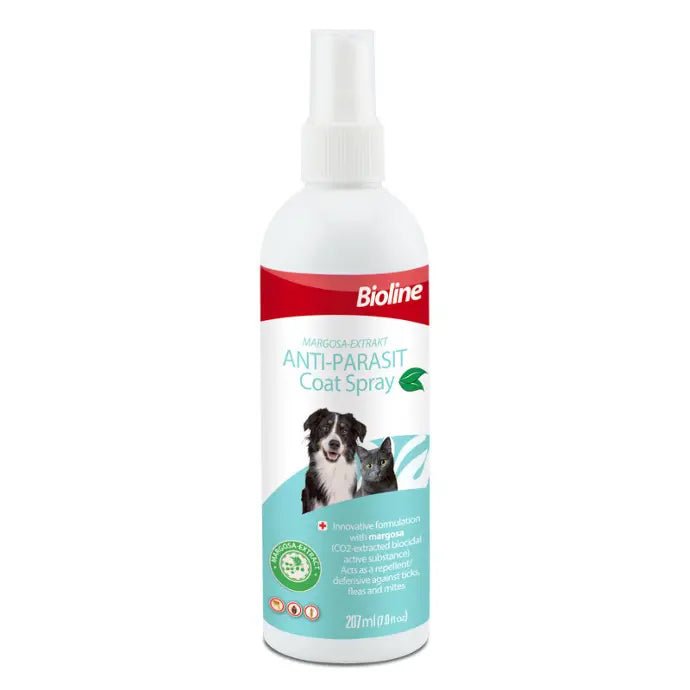 Bioline Anti - Parasit(Flea and Tick) Spray [Volume - 207ml, Flavor - Margosa] - SNH Packing