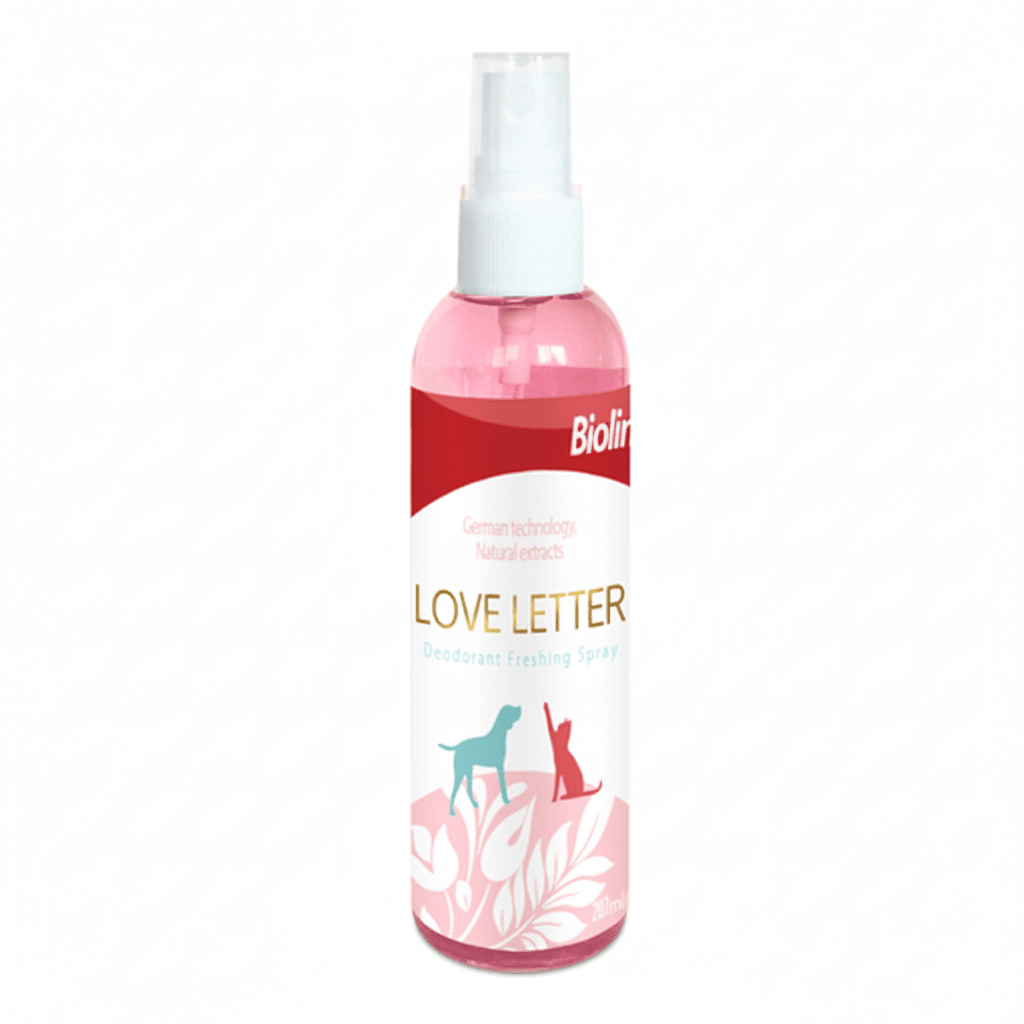 Bioline Deodorant Freshing Spray Flavor - Love Letter - 207ML - SNH Packing