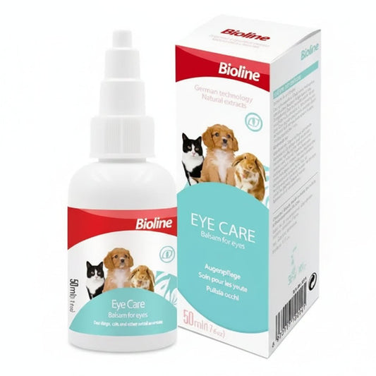 Bioline Eye Care dogs, cats and other small animals, 50ml - SNH Packing
