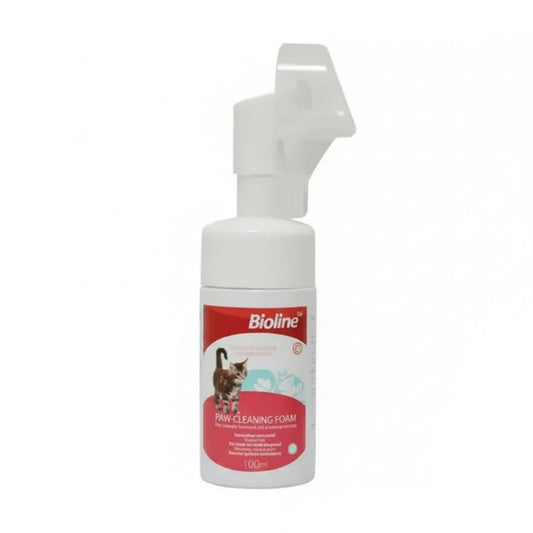 Bioline Paw Cleaning Foam(Cat) - 100ml - SNH Packing