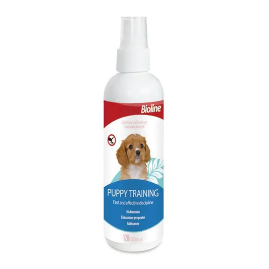Bioline Puppy Training Spray 120ml - SNH Packing