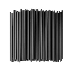 Black PLA Drinking Straws Individually Wrapped 100PCS - SNH Packing